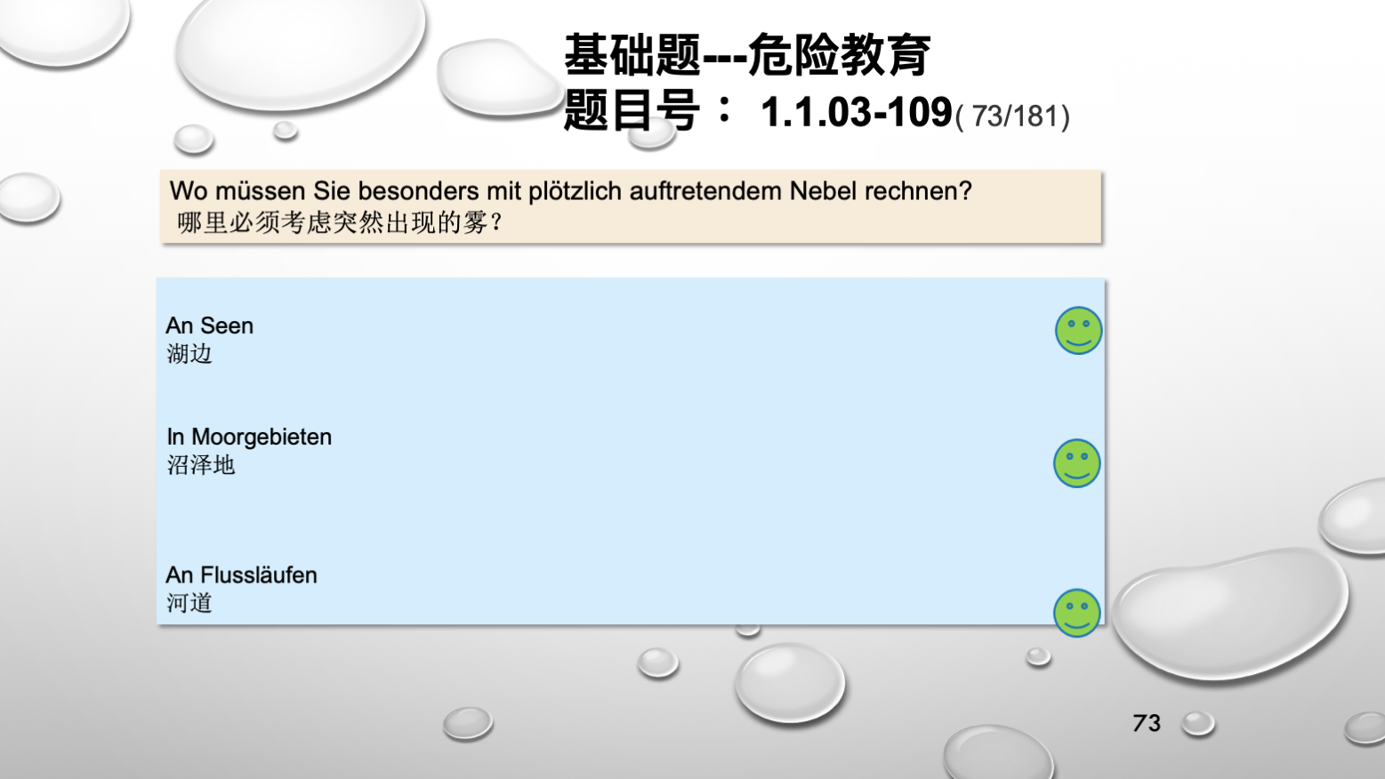 德国驾照官方理论题大章节交通规则的基本形式